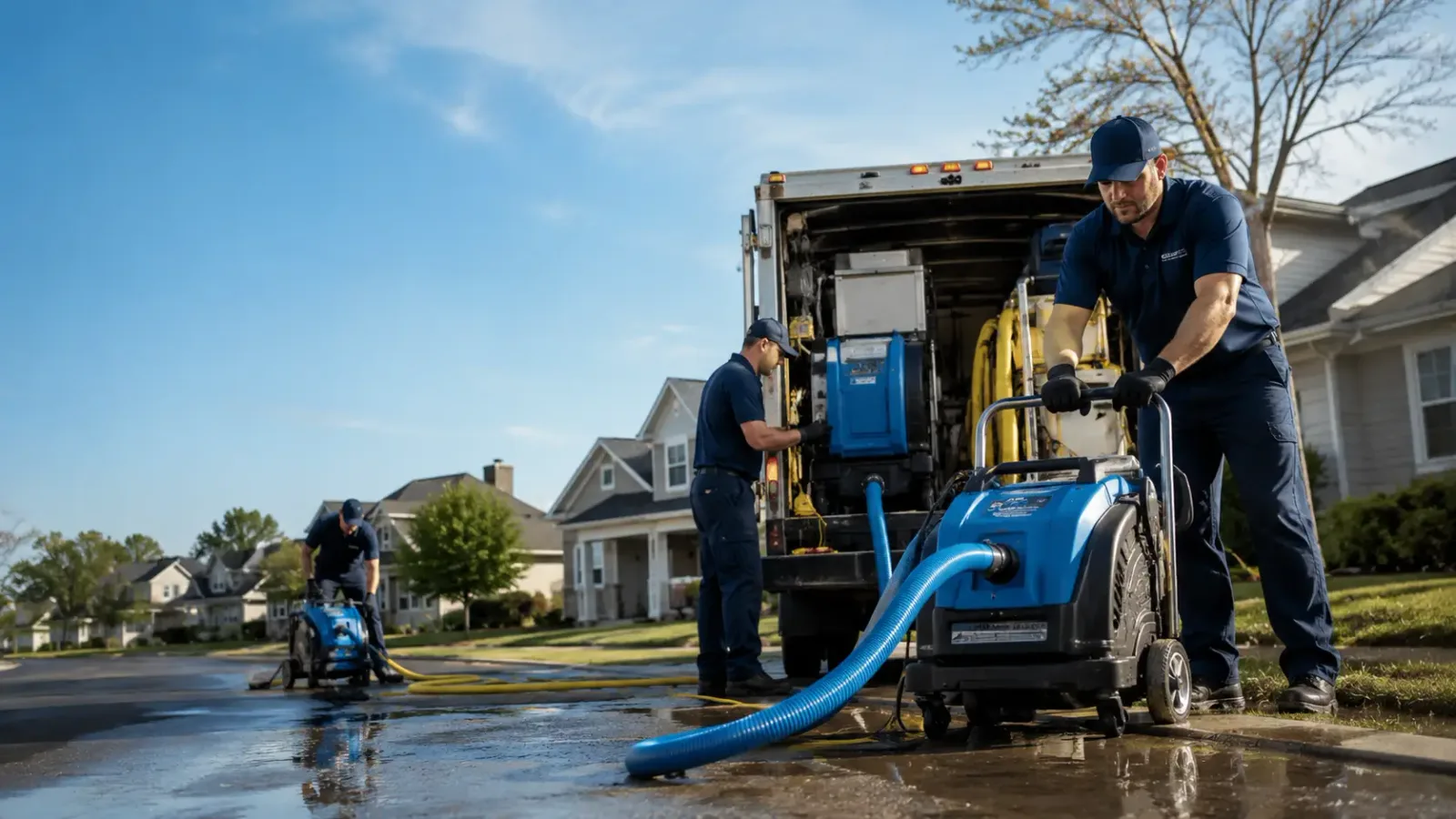 Flood Damage Cleanup in Hooven, OH